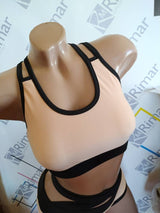 Pole Dance Wear Set, Sexy Pole Dance Costume, Pole Dance Top and Shorts, Workout Outfit, Polewear Suit, Sport Shorts and Bra, Set Pole Dance