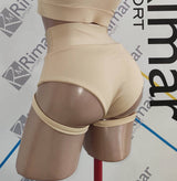 Pole Dance Neon Shorts, Pole Dance Booty Shorts, Suspenders Cheeky Bottoms, Attractive Sport Wear, Pole Dance Outfit, Shorts for Pole Dance