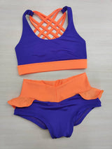 Dancer Outfit Strippe, Pole Dance Top and Shorts, Workout Outfit, Polewear Costume, Hot Dance Wear, Elegant Pole Costume, Twerk Wear Set