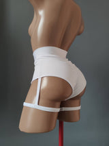 High Waist Pole Shorts, Shorts for Pole Dance, Shorts with Belts, Cheeky Shorts, Dance Wear Bottoms, Cheeky Bottom, Stripper Outfit