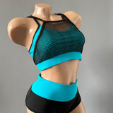 Pole Dance Outfit, Pole Dance Wear Set, Pole Dance Costume, Pole Dance Shorts and Top, Twerking Wear, Pole Light Wear, Dancer Outfit Strippe