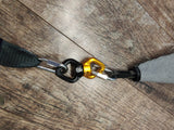 Double Loop with Swivel for Pole Acrobatics, Pole Fly Loop, Pole Fly, Loop for the Pylon, Pole Dance Equipment, Gift for Pole Dancer