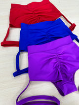 High Waist Pole Shorts, Shorts for Pole Dance, Shorts with Belts, Cheeky Shorts, Dance Wear Bottoms, Cheeky Bottom, Stripper Outfit