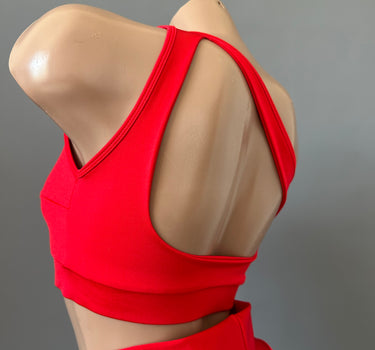 Pole Dance wear Top Nimfa, on the left shoulder