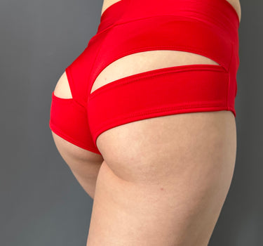 Pole Dance wear Shorts KITTY, twerk cheeky bottoms
