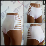Set Pole Dance, Elegant Pole Costume, Pole Dance Wear, Pole Top and Bottoms, High Waisted Shorts with Straps, Polewear Suit, Pole Wear