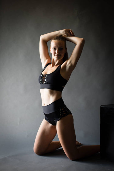 Queen Polewear, Pole Dance Wear Outfit, Pole Dance Top and Shorts, Polewear Costume, Elegant Pole Costume, Workout Outfit, Pole Clothes