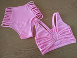Ensemble Pole Dance, Elegant Pole Costume, Pole Dance Wear, Pole Top and Bottoms, High Waisted Straps Shorts, Polewear Suit, twerk uniform