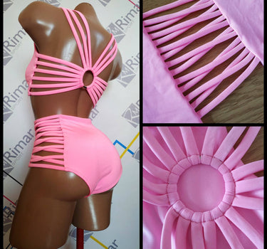 Ensemble Pole Dance, Elegant Pole Costume, Pole Dance Wear, Pole Top and Bottoms, High Waisted Straps Shorts, Polewear Suit, twerk uniform