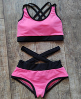 Pole Dance Wear Set, Sexy Pole Dance Costume, Pole Dance Top and Shorts, Workout Outfit, Polewear Suit, Sport Shorts and Bra, Set Pole Dance