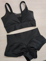 Sexy Gym Clothes, Polewear Costume, Pole Dance Wear, Pole Top and Shorts, Pole Dance Wear Set, Elegant Pole Costume, Hot Dance Wear Set