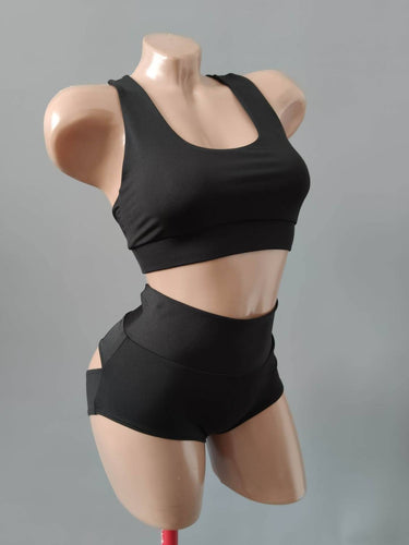 Pole Dance Costume, Pole Dance Wear, Top and Shorts, Queen Polewear, Elegant Pole Costume, High Waisted Shorts, Stripper Outfits with Shorts