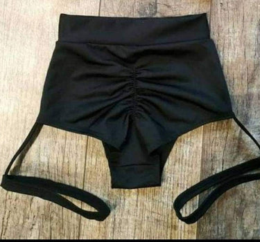 High Waist Pole Shorts, Shorts for Pole Dance, Shorts with Belts, Cheeky Shorts, Dance Wear Bottoms, Cheeky Bottom, Stripper Outfit