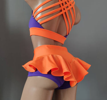 Dancer Outfit Strippe, Pole Dance Top and Shorts, Workout Outfit, Polewear Costume, Hot Dance Wear, Elegant Pole Costume, Twerk Wear Set