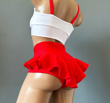 Pole Dancing Costume, Hot Dance Wear, Pole Dance Set, Twerking Shorts and Top, Pole Dance Clothes, Sexy Workout Outfit, Skirt Pole Dance