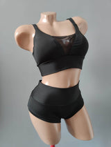 Sexy Gym Clothes, Polewear Costume, Pole Dance Wear, Pole Top and Shorts, Pole Dance Wear Set, Elegant Pole Costume, Hot Dance Wear Set