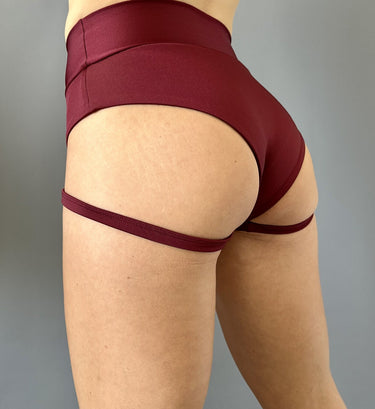 Stripper Outfit One Piece, Shorts for Pole Dance, Pole Shorts, Booty Shorts with Garters, Stripper Shorts Mid Waisted, Dancer Outfit Strippe