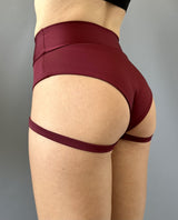 Stripper Outfit One Piece, Shorts for Pole Dance, Pole Shorts, Booty Shorts with Garters, Stripper Shorts Mid Waisted, Dancer Outfit Strippe