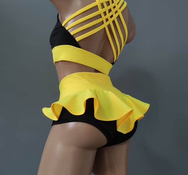 Dancer Outfit Strippe, Pole Dance Top and Shorts, Workout Outfit, Polewear Costume, Hot Dance Wear, Elegant Pole Costume, Twerk Wear Set