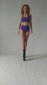 Queen Polewear, Pole Dance Wear Outfit, Pole Dance Top and Shorts, Polewear Costume, Elegant Pole Costume, Workout Outfit, Pole Clothes